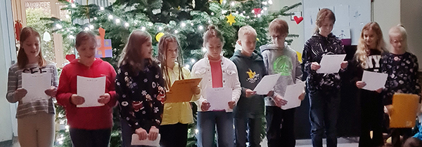 Adventssingen Klasse 4